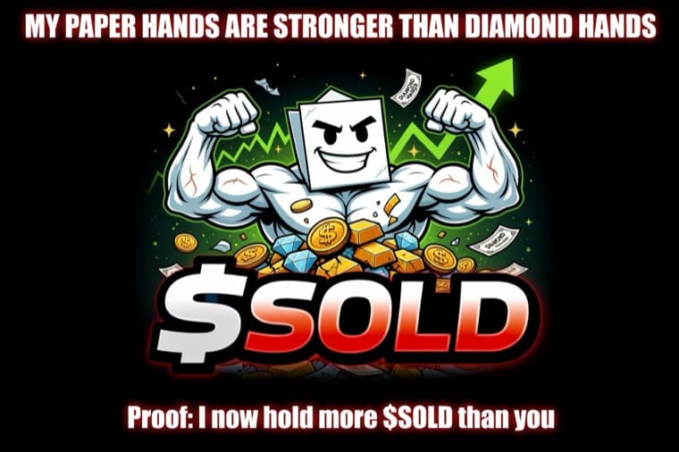 My paper hands are stronger than diamond hands