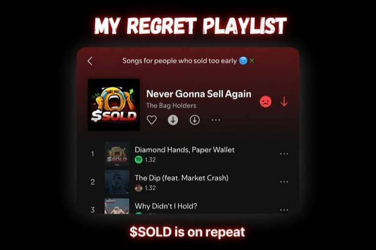 My regret playlist
