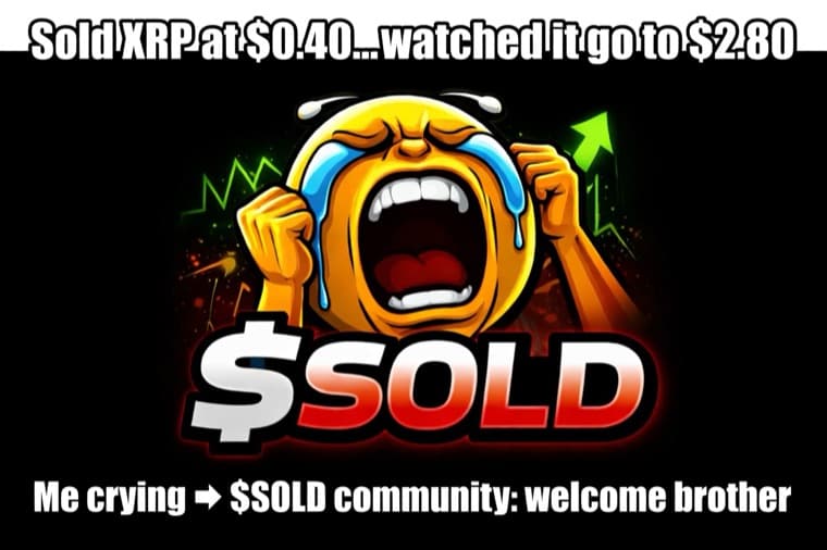 Sold XRP at $0.40… watched it go to $2.80