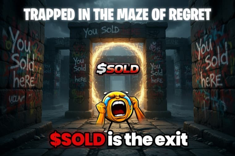 Trapped in the maze of regret