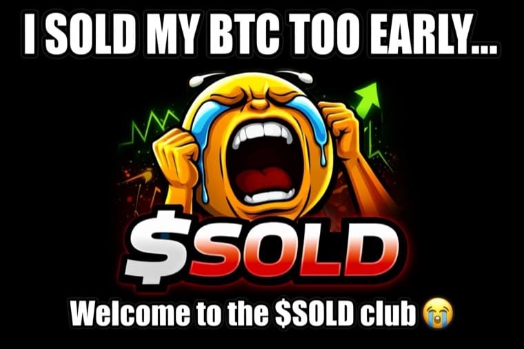 I sold my BTC too early…