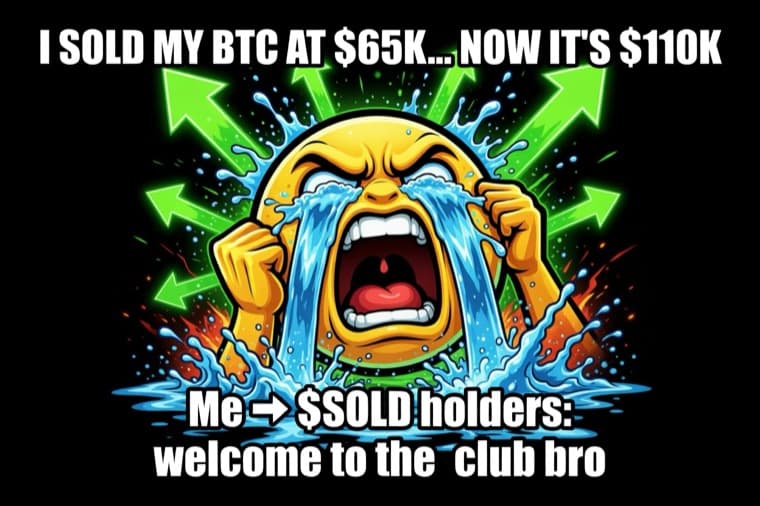 I sold my BTC at $65K… now it’s $110K